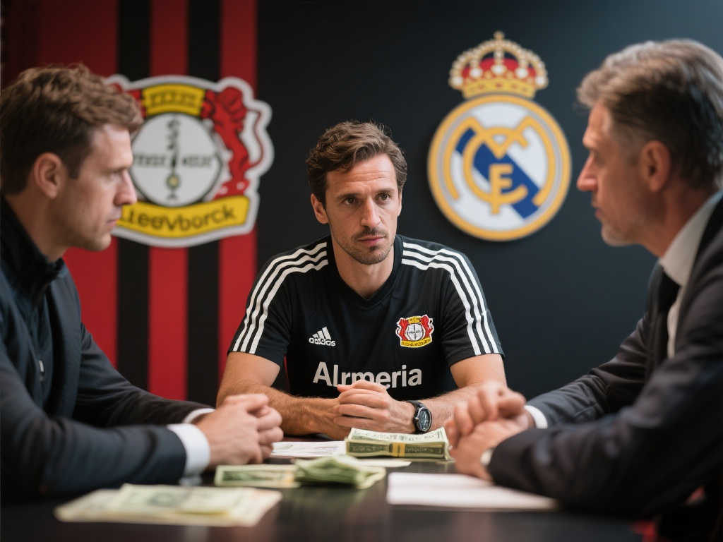 图片报：勒沃库森与皇马就阿隆索转会补偿金展开谈判，金额或达500-1000万欧